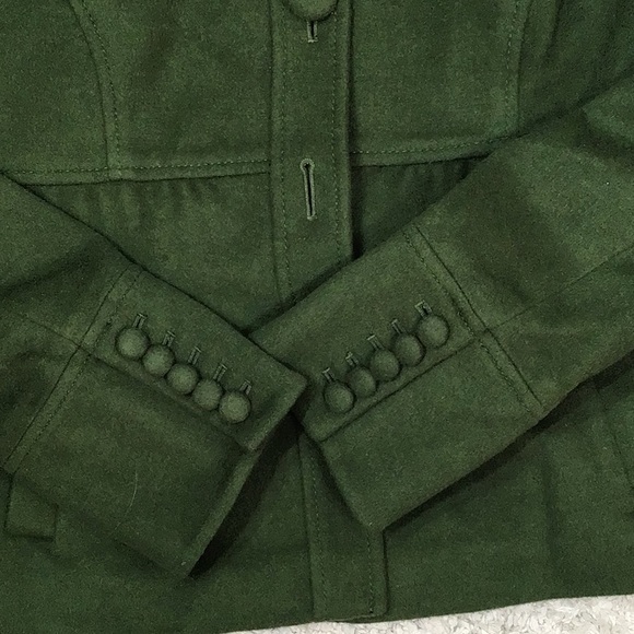 Ann Taylor rabbit blend forest green skirt set 4 - Picture 10 of 12
